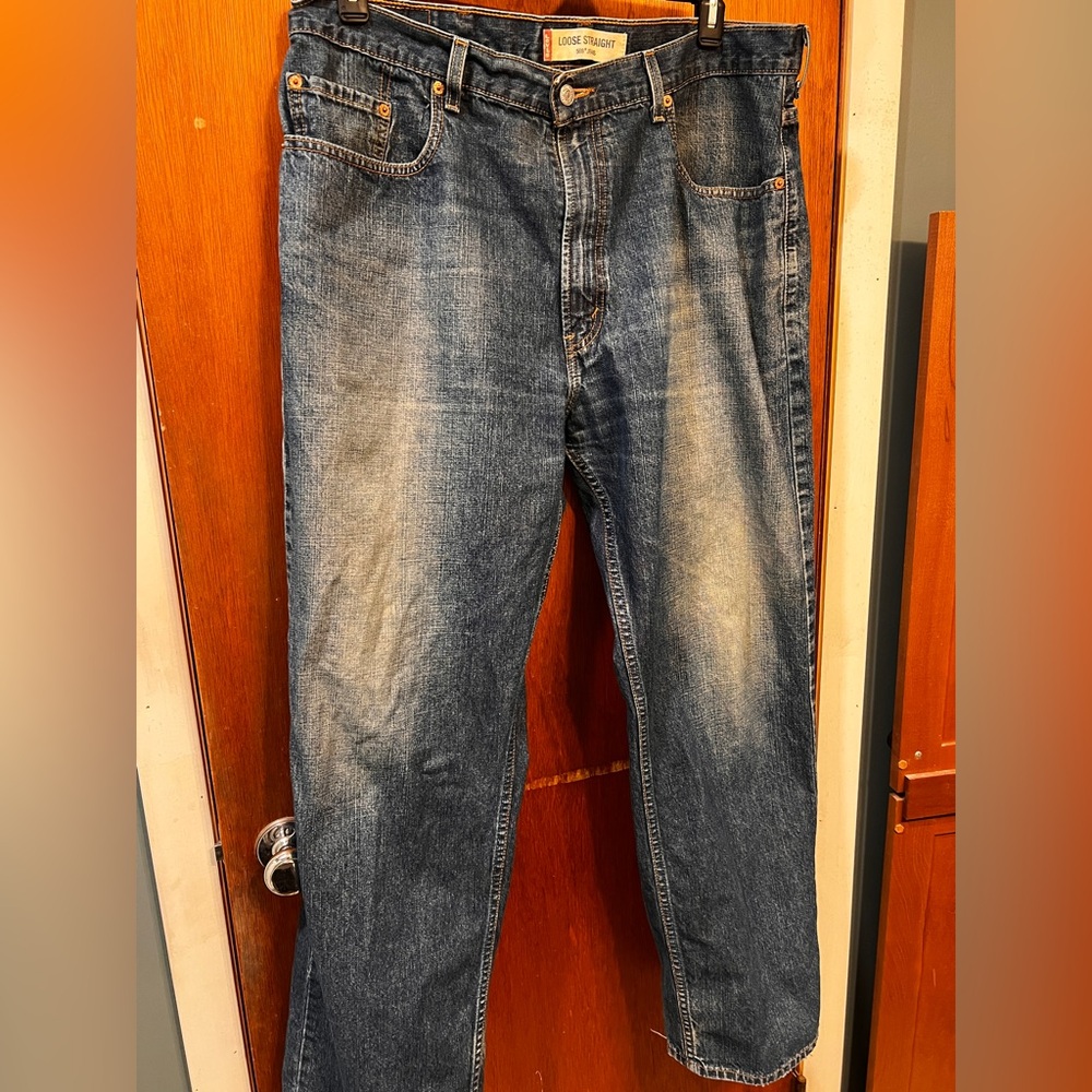 Levi's Relaxed Fit Denim Jeans - Classic Blue